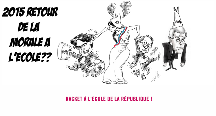 Racket à l'école de la république