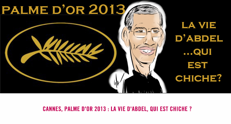 Caricature d'Abdellatif Kechiche