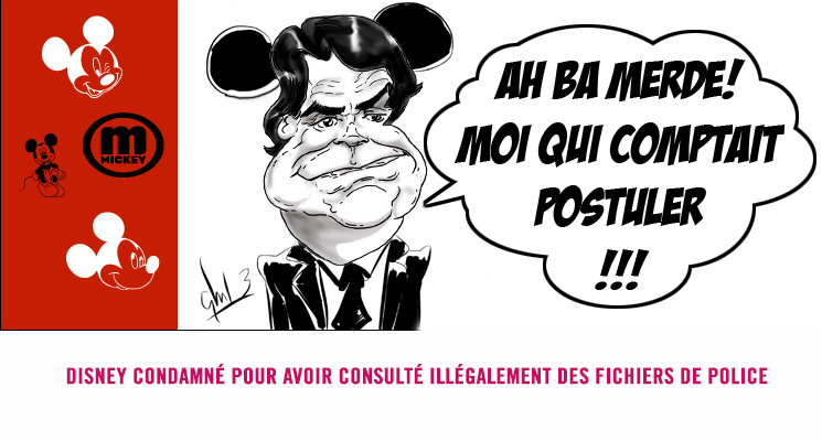 Caricature de Bernard Tapie