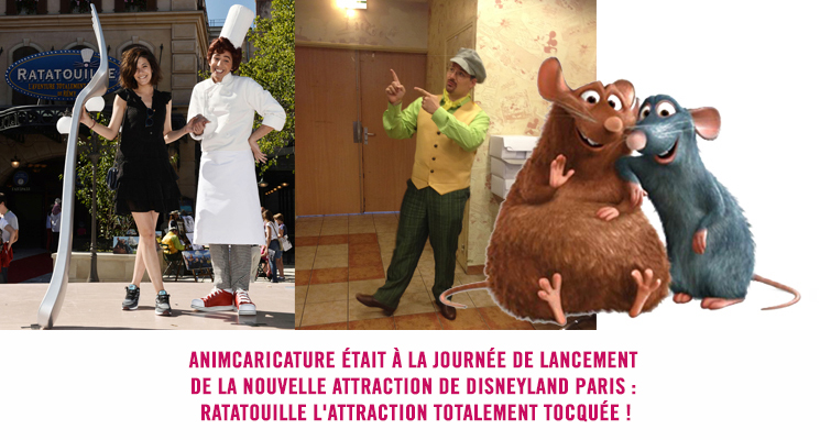 Journée de lancement attraction Ratatouille Disneyland Paris