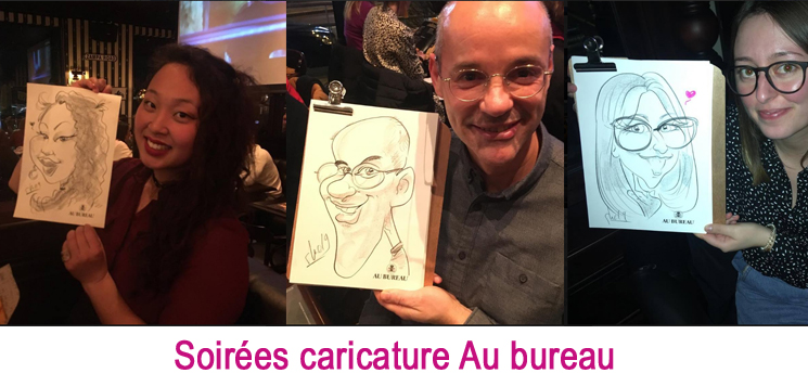 Soirées caricatures Au Bureau