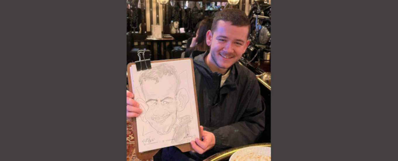 Caricature fils de Dany Boon le 26 avril 2024
