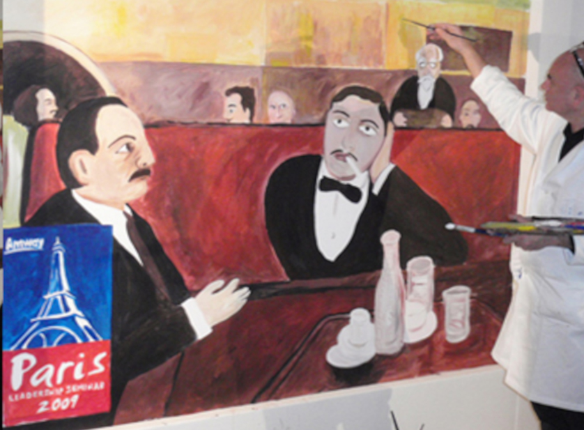Peinture de soirée